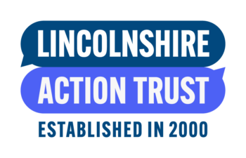 Lincolnshire Action Trust Main Logo Strapline Full Color Rgb 900px W 72ppi 350x225